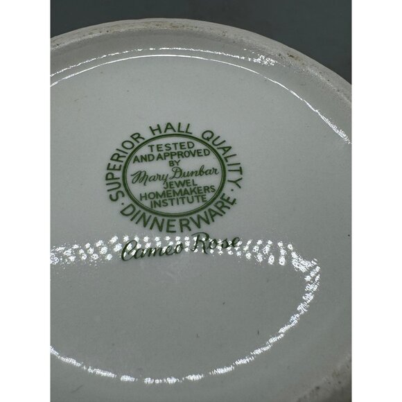 Vintage cameo rose Porcelain Teapot Floral Gold Accents White Roses Design READ - Picture 15 of 16